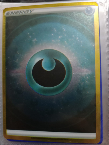 Proxy/repli Carta Pokemon Brillante Dorado Energia Oscura