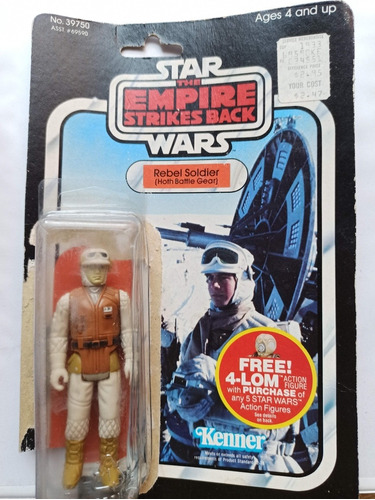 Vintage Rebel Soldier Hoth Gear Star Wars Kenner
