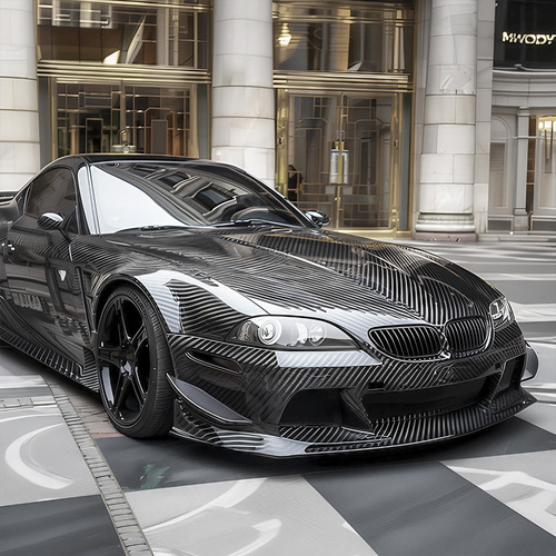 Vinil Automotriz Full Wrap Textura De Fibra 1.52x18 Mts