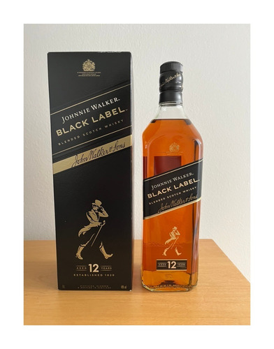 Imagen 3 de 5 de Johnnie Walker Black Label X Litro