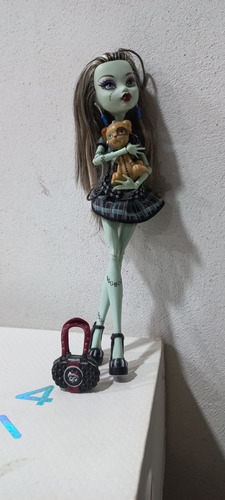 Muñeca Frankie Stein De Monster High - Mattel Dky20 (Usado)