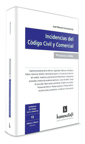 Procesos Civiles, De Converset, Juan Manuel (h). Editorial Hammurabi En Español