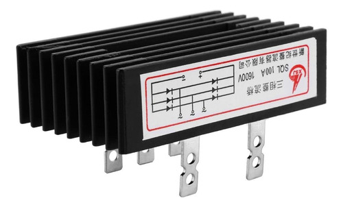 Puente Rectificador Sql 100 Amp 1600v 3fase Ac A Dc 5 Term