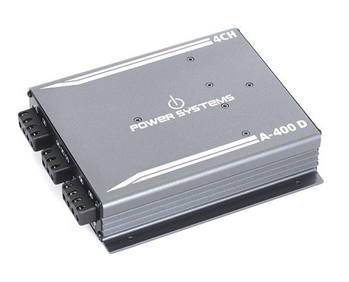 Módulo Amplificador Power Systems A-400 4 Canais A400 A400d