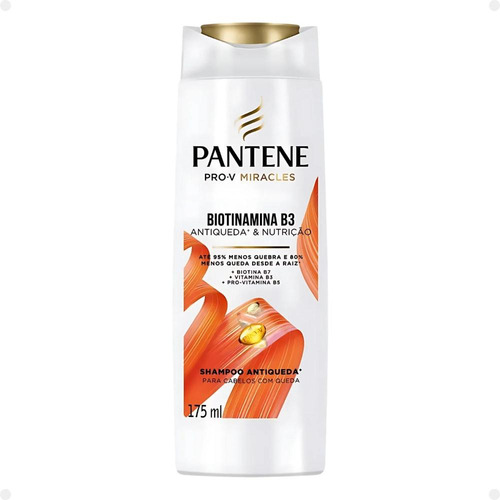 Pantene Shampoo Pro-v Biotinamina B3 Antiqueda 175ml