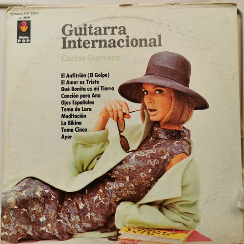 Disco Lp:carlos Guevara- Guitarra Internacional