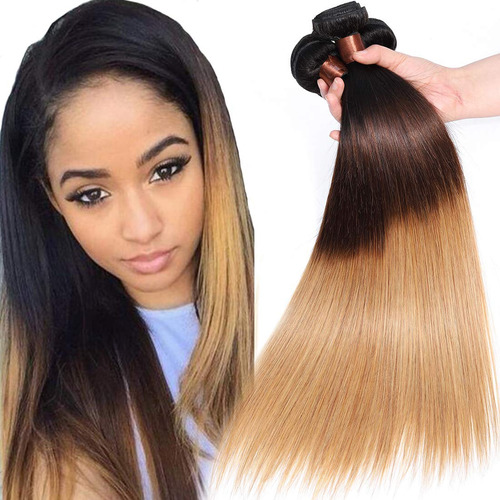 Extensiones De Cabello Humano Virgen Brasileno De Arandano, 