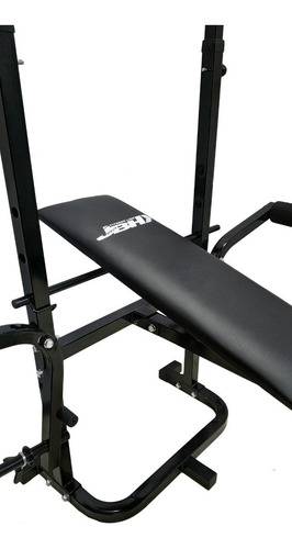 Imagen 7 de 9 de Banco Pecho Plano Inclinado Piernas Jbh Gimnasio Gym C