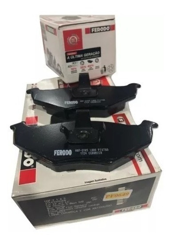 Pastilla Freno Vw Gol G5 Saveiro Gen 5 Del Gr Frenos