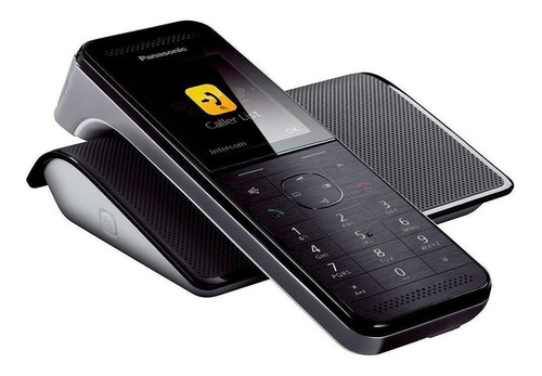 Teléfono Panasonic KX-PRW110 inalámbrico - color negro/plateado