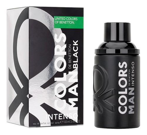 Benetton Colors Man Black Intenso Edp 100ml Hombre