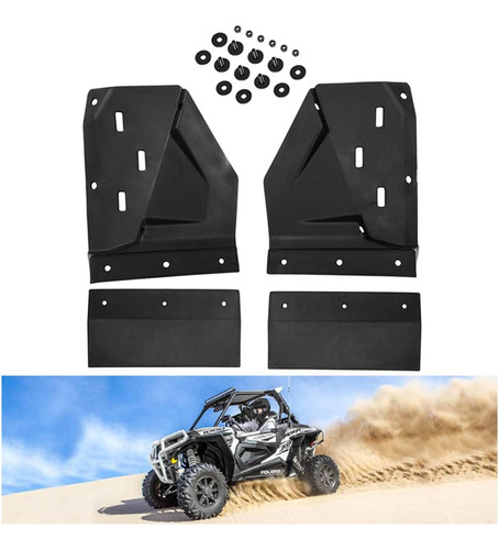 Guardabarros Delanteros Compatibles Con Polaris Rzr Xp/4 100