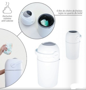 Imagem 3 de 6 de Lixo Mágico Anti-odor Lixeira Bloqueia Cheiro Fraldas Bebe