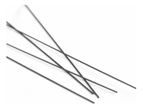 5 Piezas De Tubo Plano De Fibra De Carbono Barras Rc Modelo