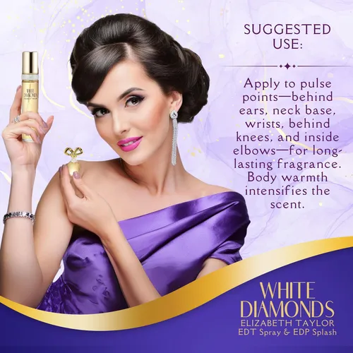 Perfume Elizabeth Taylor White Diamonds Edt 50 Ml Para Mujer