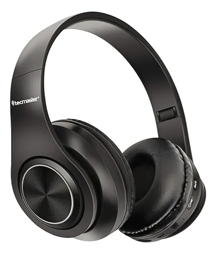 comprar Audífonos Bluetooth Inalámbrico Surround Bass Recargable Rgb Color Negro