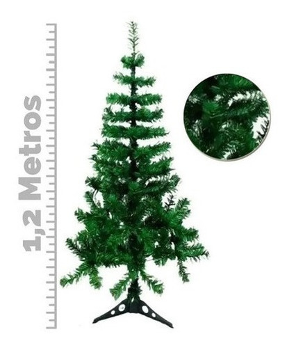 Árvore Natal Verde 1,20 M 100 Galhos Modelo Luxo Qualidade | MercadoLivre