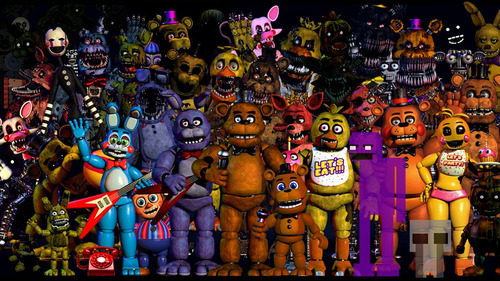Poster Painel, Fnaf Five Nights At Freddy's  Personalizamos