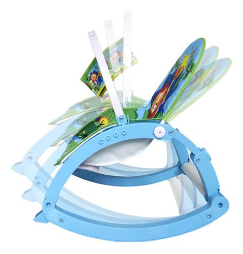 Cadeira De Balanço Para Bebê Color Baby Bandeja Alimentação