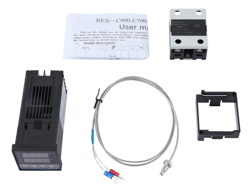 Kits De Controlador De Temperatura Pid Ac 110-240 V 0-400 +