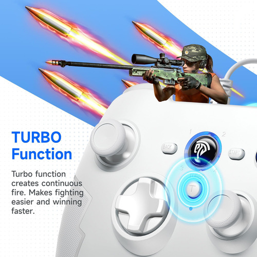 Controlador Com Fio Easysmx 9100pro Para Windows Plug And Pl