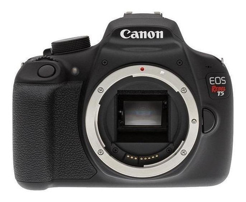  Canon EOS Rebel T5 1200D DSLR cor  preto