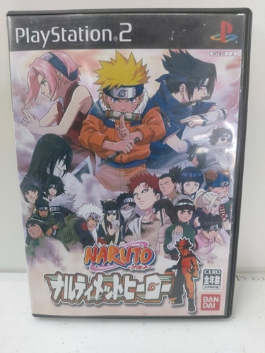 Jogo Ps2 Naruto Japonês Mídia Física Original (Usado)