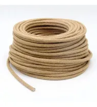 Comprar Cables Electrico Forrado Textil Yute Bipolar Textil Rustico