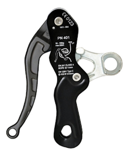 Grip Stop Descensor C/ Bloqueo Antipánico Cuerda 10.5 Kratos