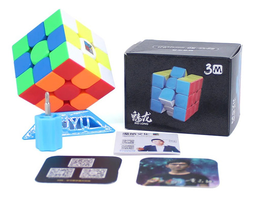 Meilong 3m Cubo Rubik 3x3 Magnetico Moyu Cubing Classroom