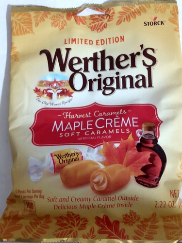 Caramelos Werther's Original Maple Créme Harvest Alemania