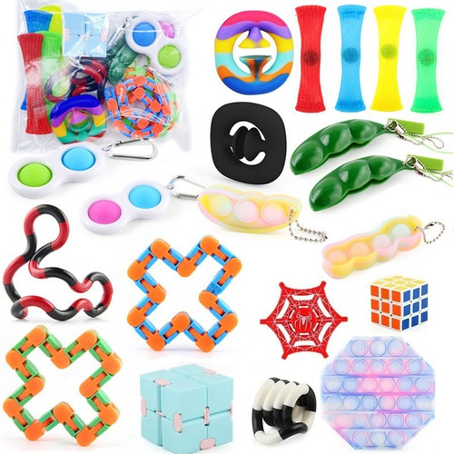 Juguetes De Burbujas Antiestrés Poppet Push Baratos De 20 Pi