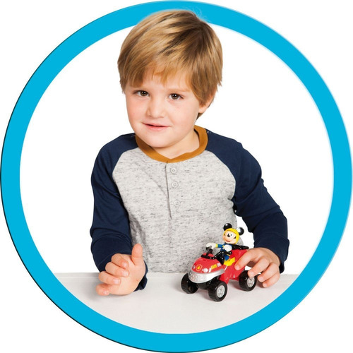 Moto De Emergencia Con Mickey Mouse Orig Disney Mundo Manias
