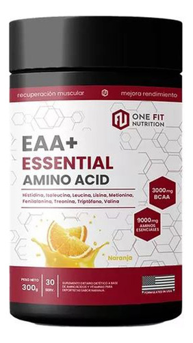 Eaa+ 9 Aminoácidos Esenciales 30 Servicios One Fit Nutrition