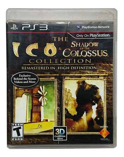 Ico Shadow Of The Colossus Ps3