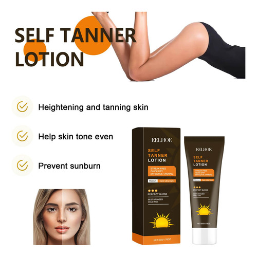 Gel Bronceador Intensivo H Tanino Acelerador De Bronceado In