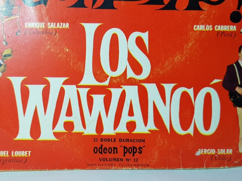 Imagen 4 de 10 de Antiguo Vinilo Los Wawanco Más Cumbias! Odeon Mag 57583