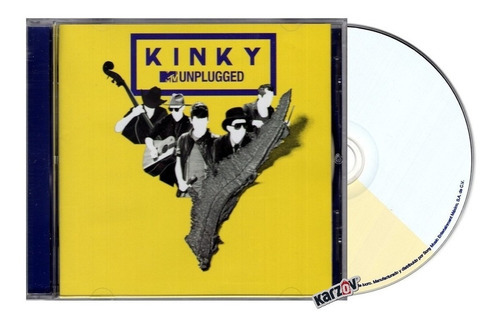 Kinky Mtv Unplugged (en Vivo) Cd+dvd Nuevo Sellado