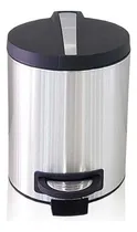 Comprar Tacho De Pedal De 5 Litros En Acero Inoxidable Para Oficinas