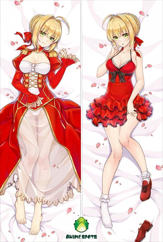 Dakimakura Fate 2 Lados 50150 Solo Funda