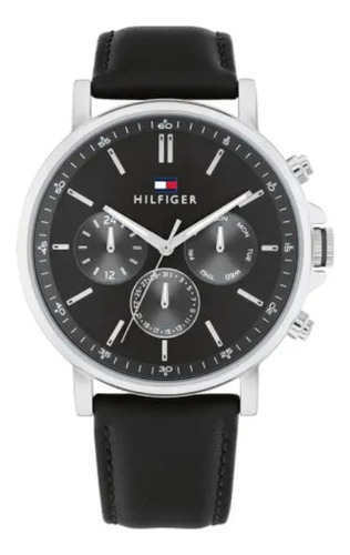 Reloj Tommy Hilfiger Th1710586 Hombre Cuero Multifuncion 