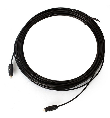 Bo De Áudio Óptico Digitl 3 Metros Toslink 3mts Plug Gold