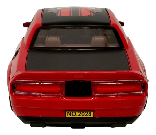 Auto Deportivo A Friccion Speed Racing Color Rojo