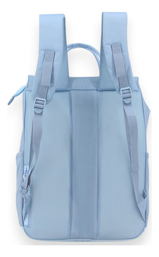 Mochila Wilson Square 16 Urbana Facultad Uso Diario Moda Beige Liso
