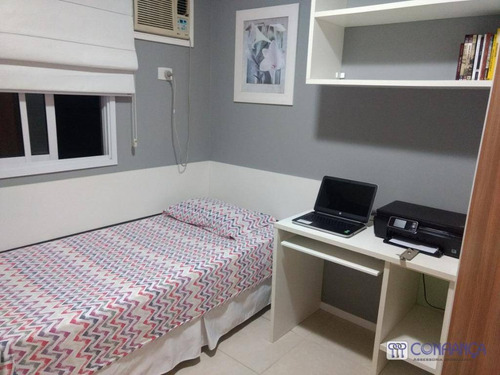 Cobertura Com 2 Dormitórios À Venda, 120 M² Por R$ 600.000,00 - Campo Grande - Rio De Janeiro/rj - Co0061