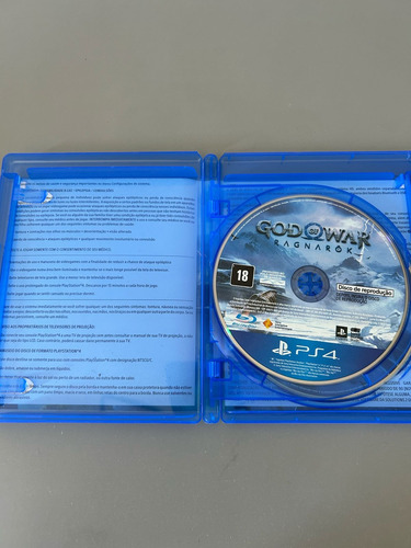 God Of War Ragnarok Ps4 Midia Fisica Semi Novo (Recondicionado)