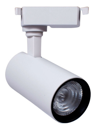 Spot Para Trilho Led 12w Branco Neutro Bivolt Branco Delis 110V/220V