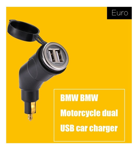 Soporte De Moto Para Celular + Toma Usb Hella Europea Bmw