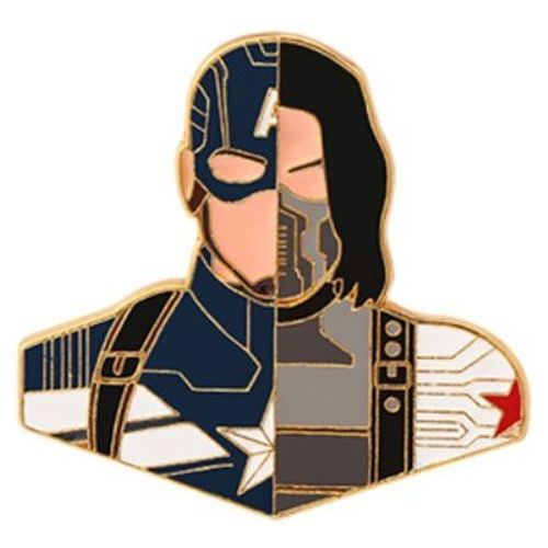 Pin Capitan America Y Winter Soldier- Marvel