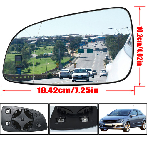 Vidrio Retrovisor Izquierdo Para Opel Astra H 2004 - 2009